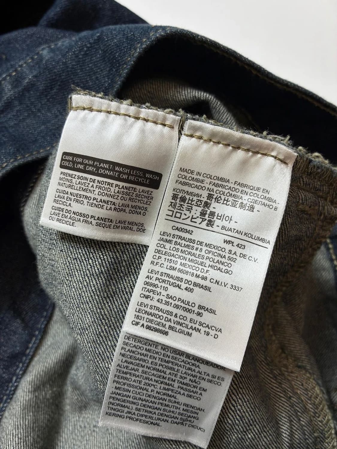 리바이스 00's 타입 3 데님 트러커 자켓 PN8783 상품이미지9