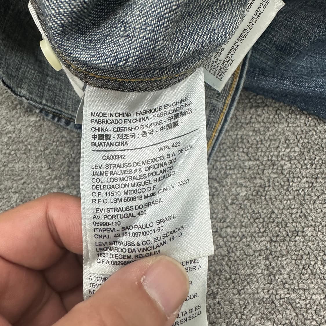 리바이스 웨스턴 셔츠 상품이미지4