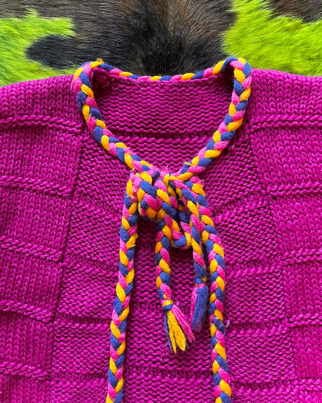 Jpn Handmade Heavy Wool Knit Vest 상품이미지4