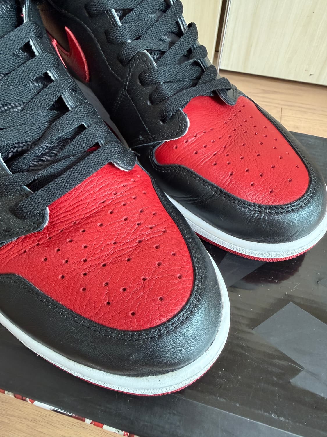 [320] 나이키 에어 조던1 레트로 하이 OG 브레드 밴드 2016 상품이미지6