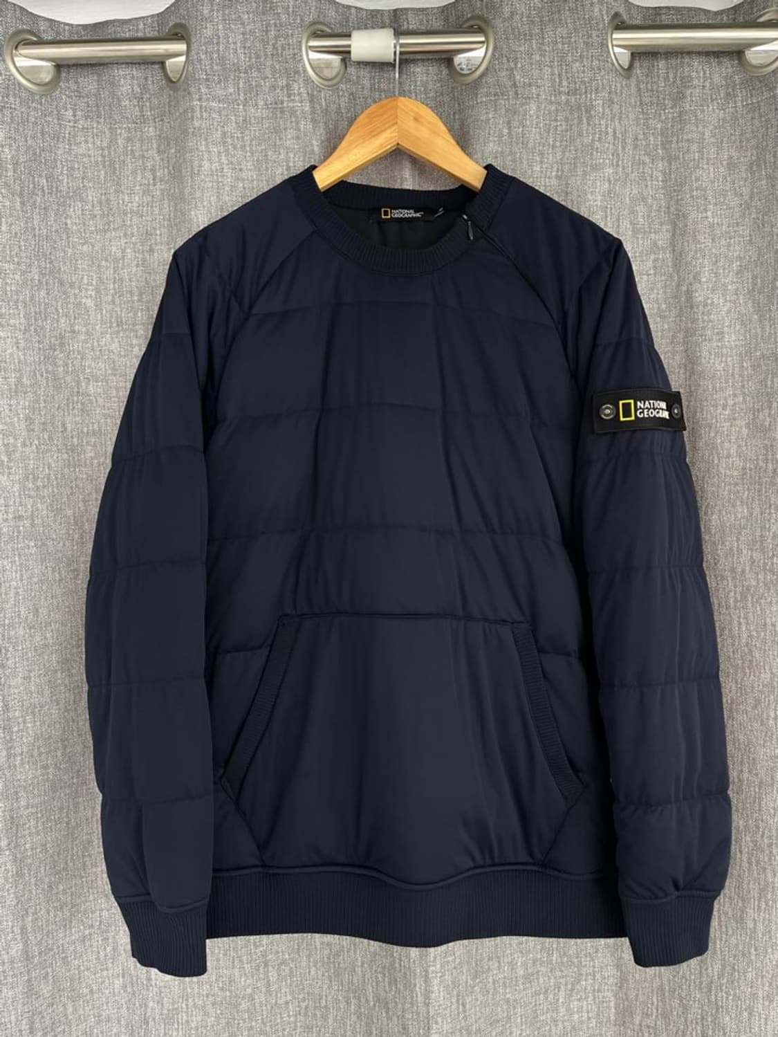 내셔널지오그래픽 패딩 맨투맨/#691 상품이미지1