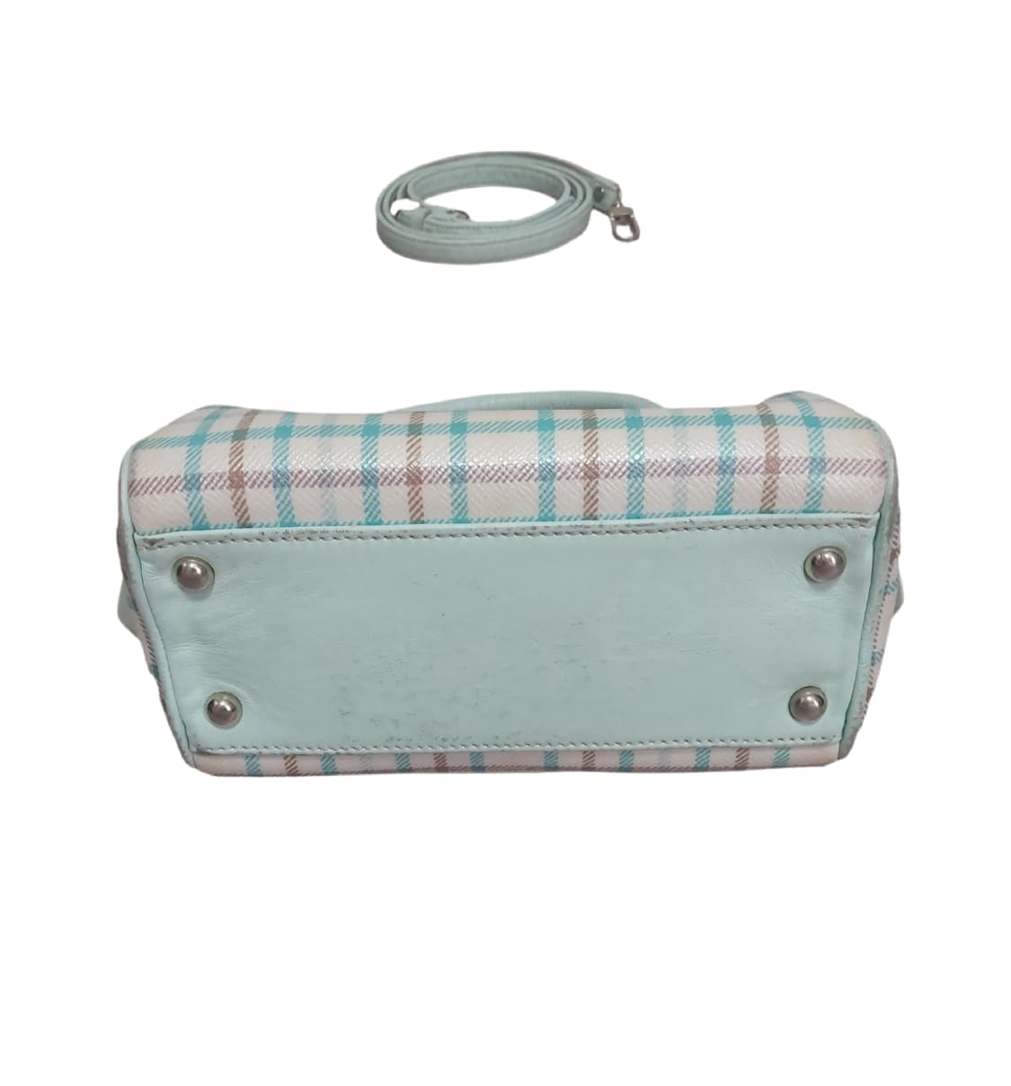 닥스 민트 체크 미니백 Y2K  상품이미지6