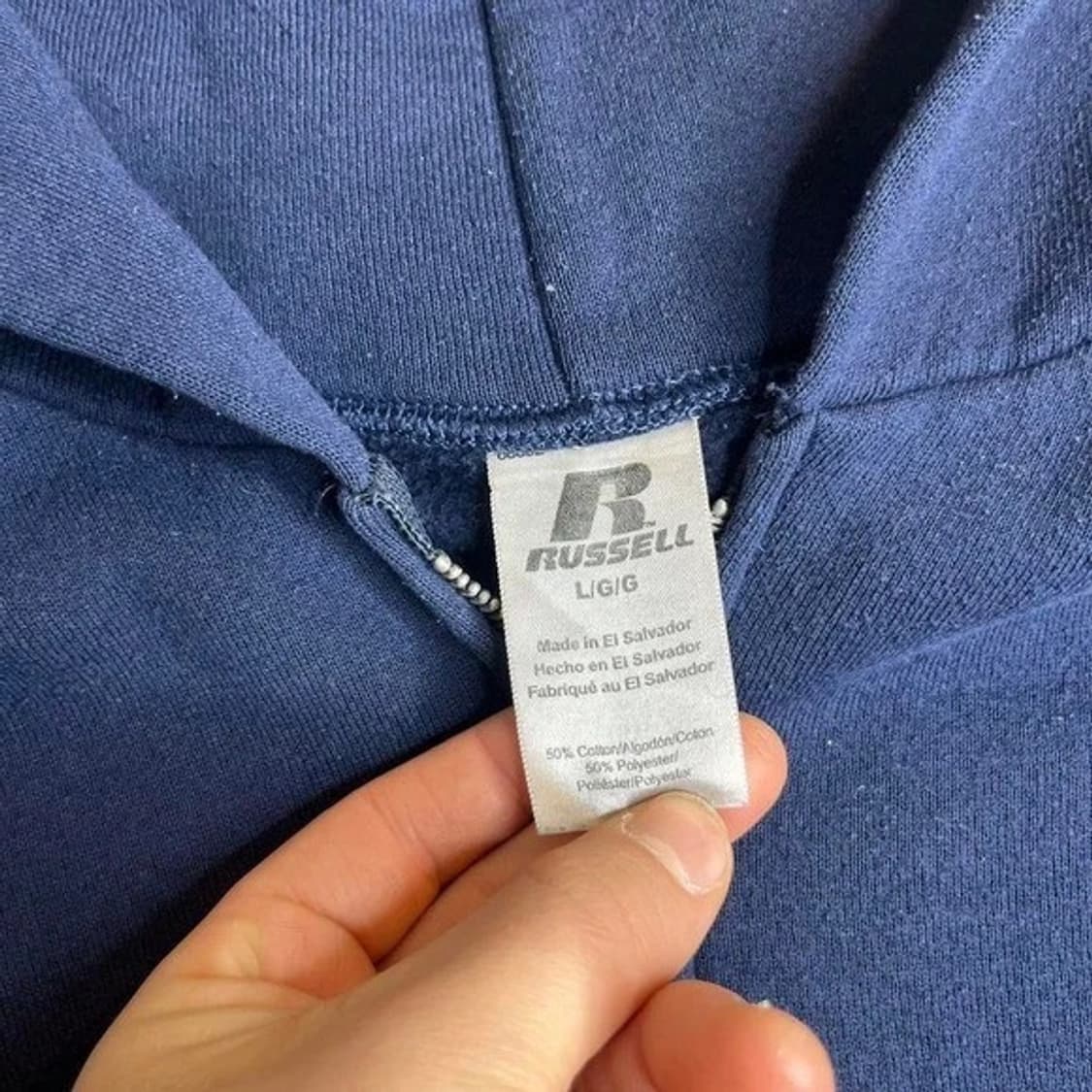 러셀 애슬레틱 빈티지 후드 집업 상품이미지2