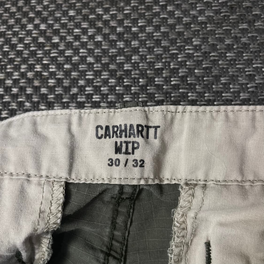 (30) 칼하트 wip 카키 카고 코튼 팬츠 상품이미지4