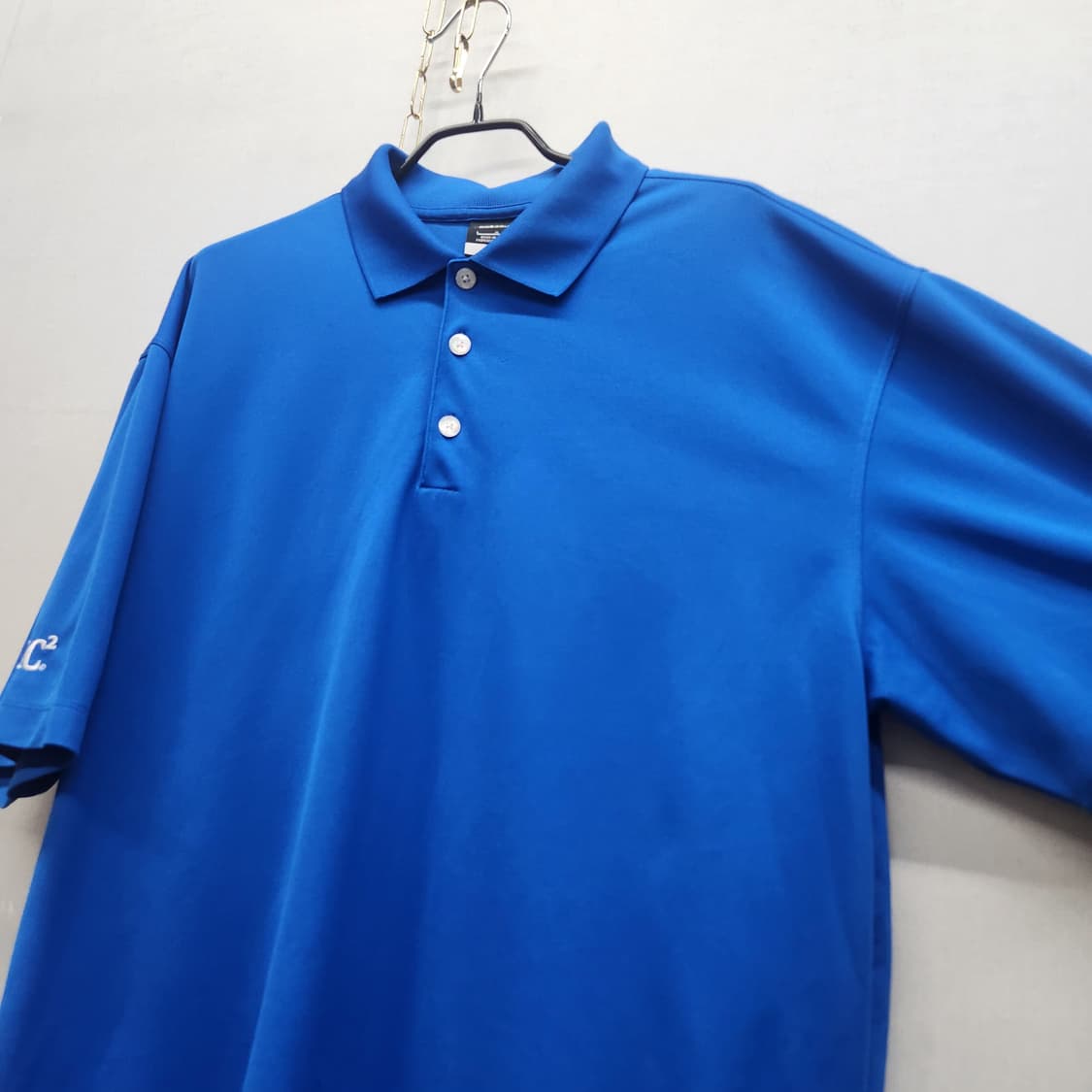 나이키 골프 로고자수 반팔카라 L(XL) 상품이미지2