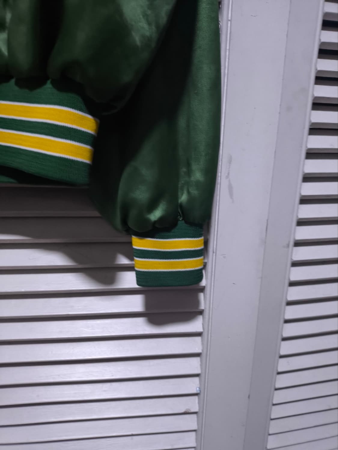 xl 90s 초크라인 스타디움 사틴 바시티자켓 상품이미지4