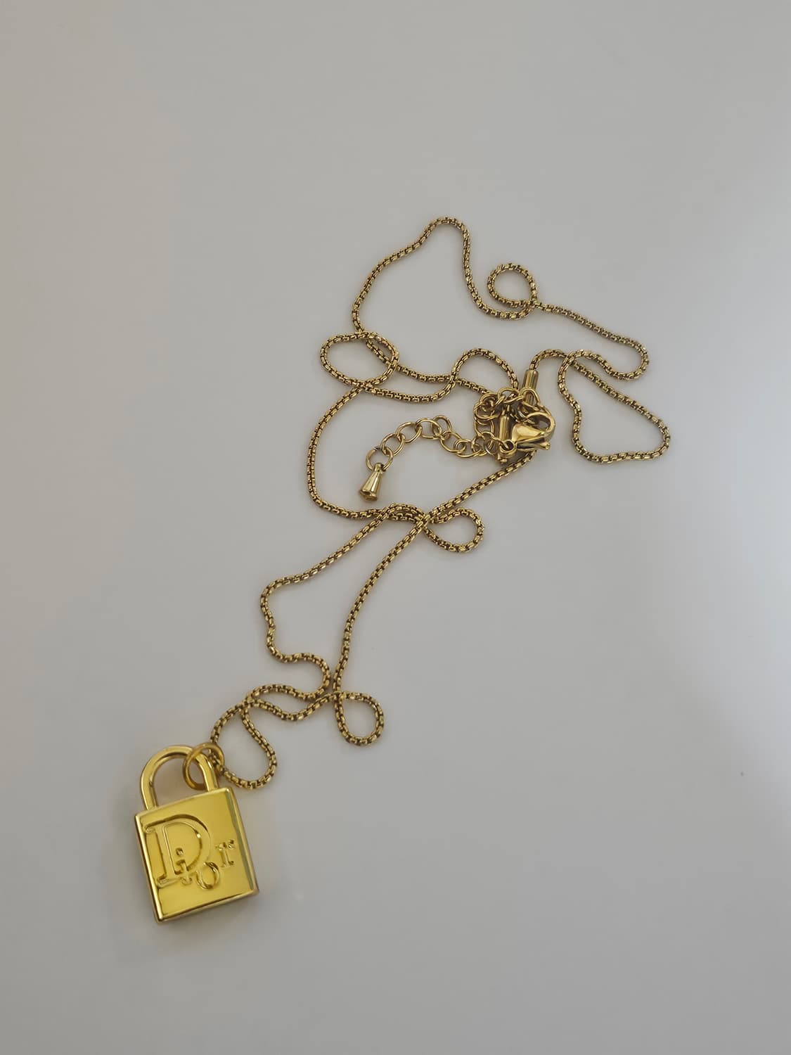 1디올 정품 빈티지 목걸이 업사이클링 남자목걸이 롱목걸이 상품이미지1