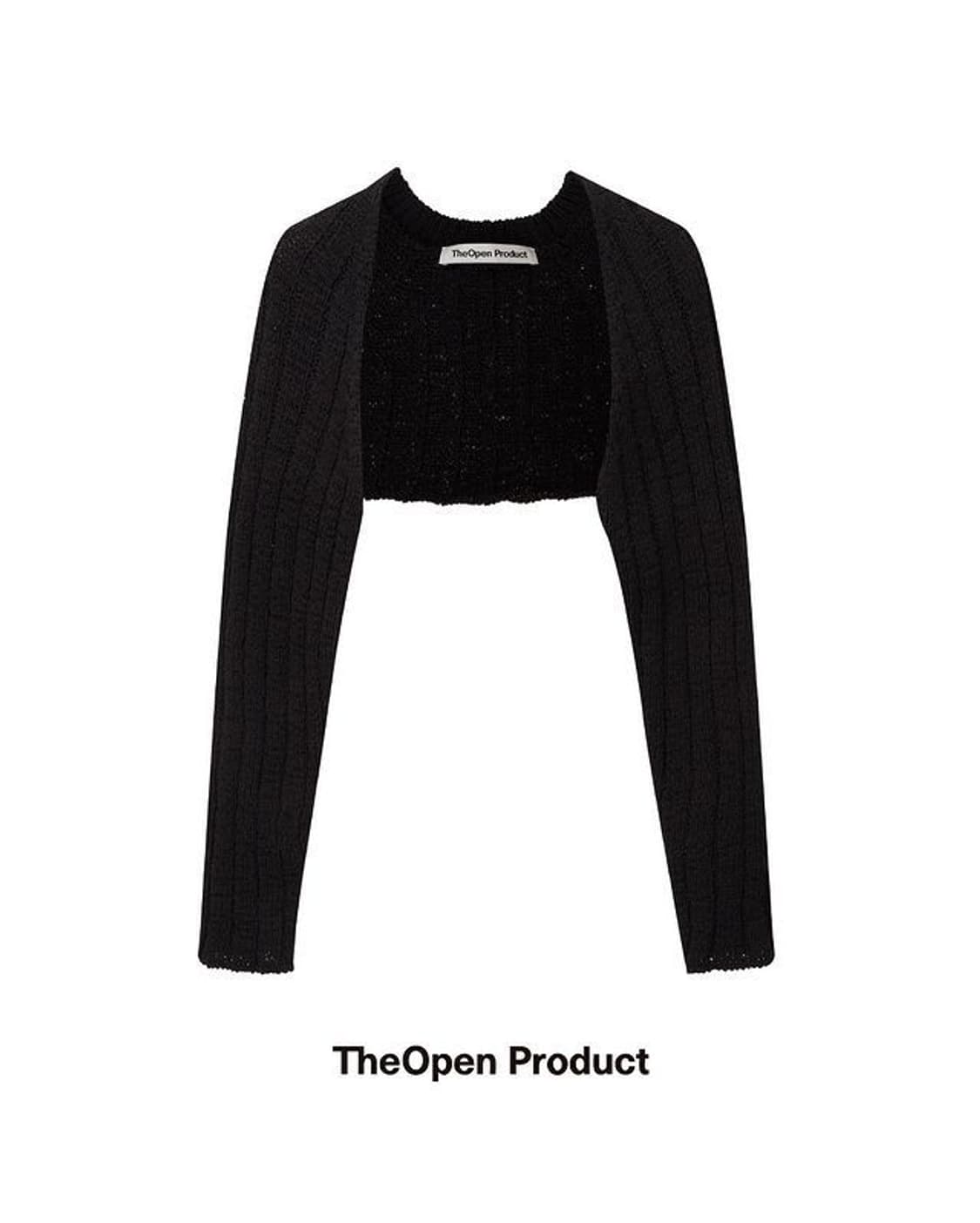 더오픈프로덕트 볼레로 니트 가디건 상품이미지1