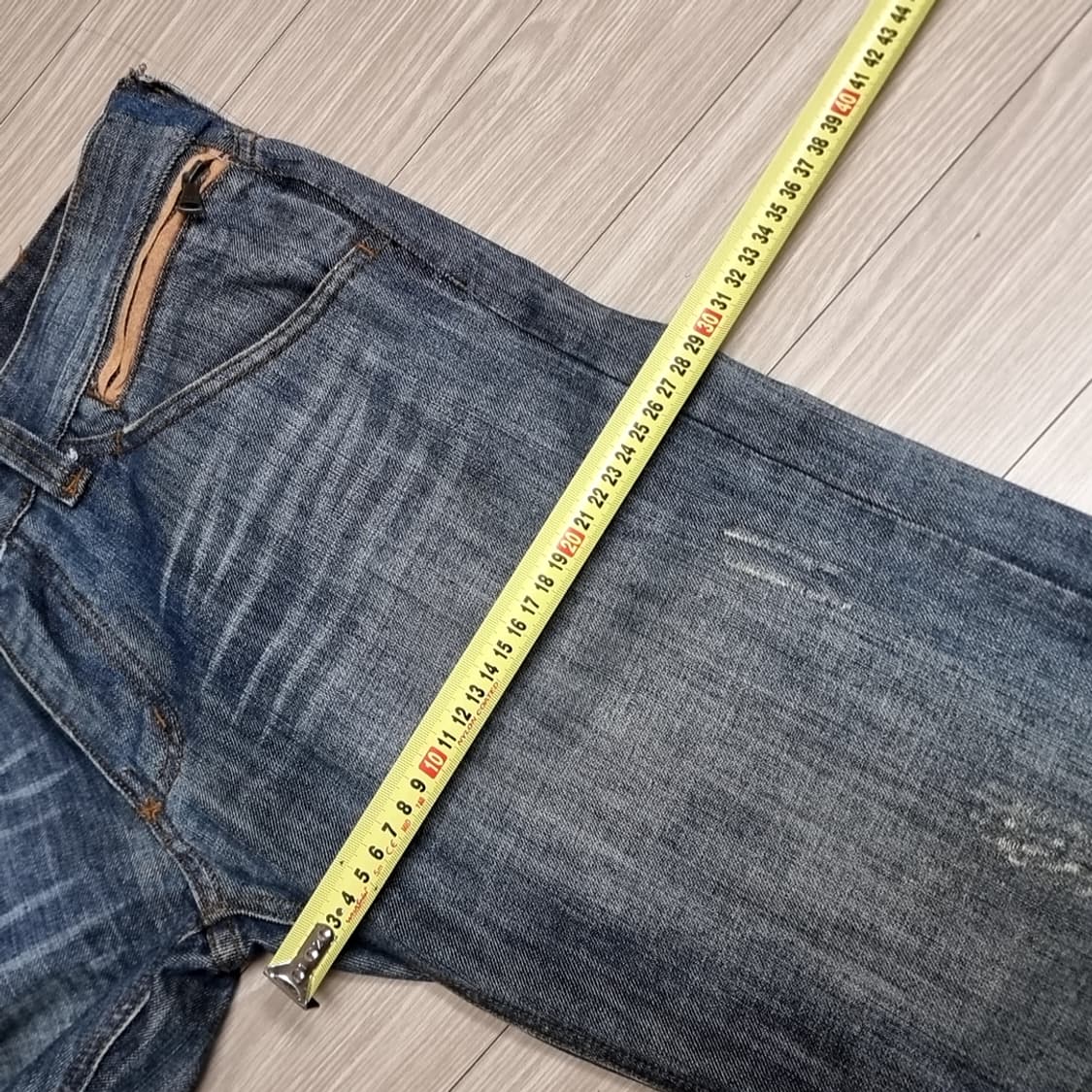 돌체엔가바나 데미지 워싱 청바지(실측) 상품이미지7