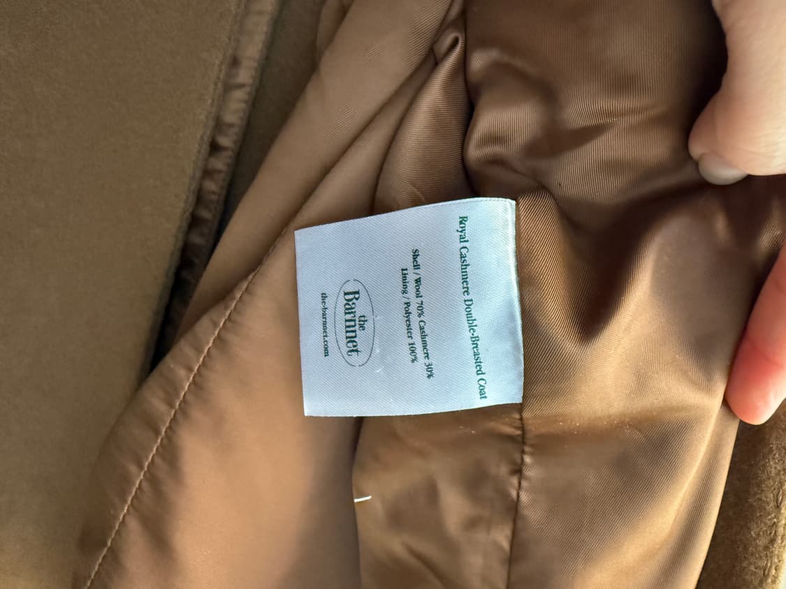 더바넷 캐시미어 코트 상품이미지3