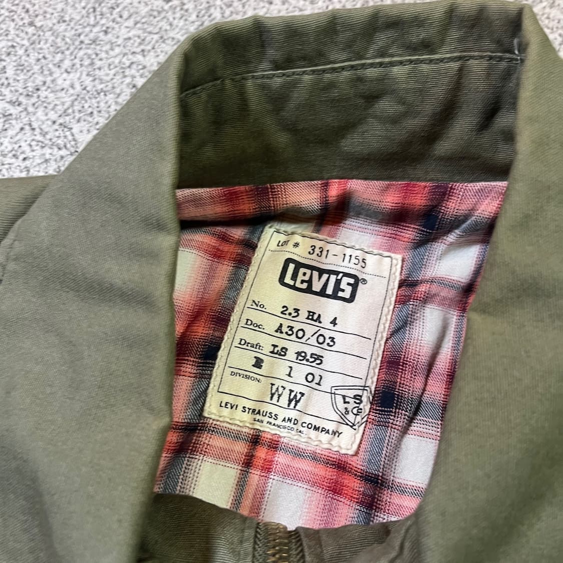 리바이스 필드자켓 상품이미지5