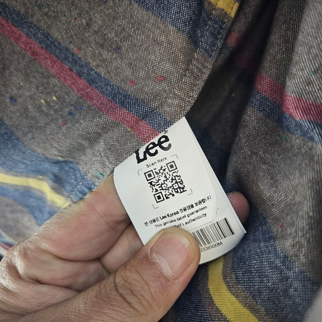 M lee 리 스톰 라이더 트러커 자켓 블랭킷 데님 상품이미지6