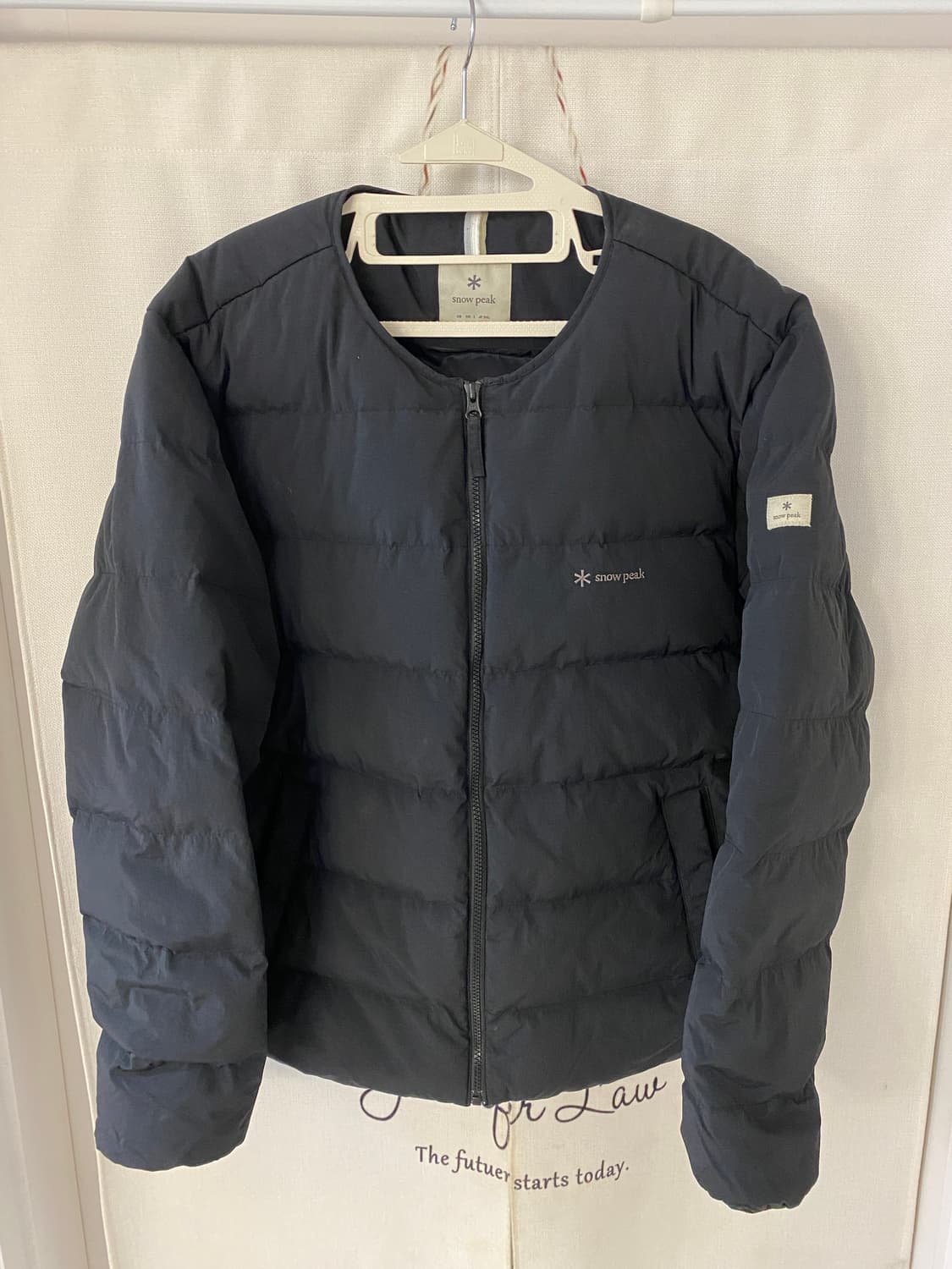 115)스노우피크 남성 경량 다운 자켓 블랙 상품이미지2