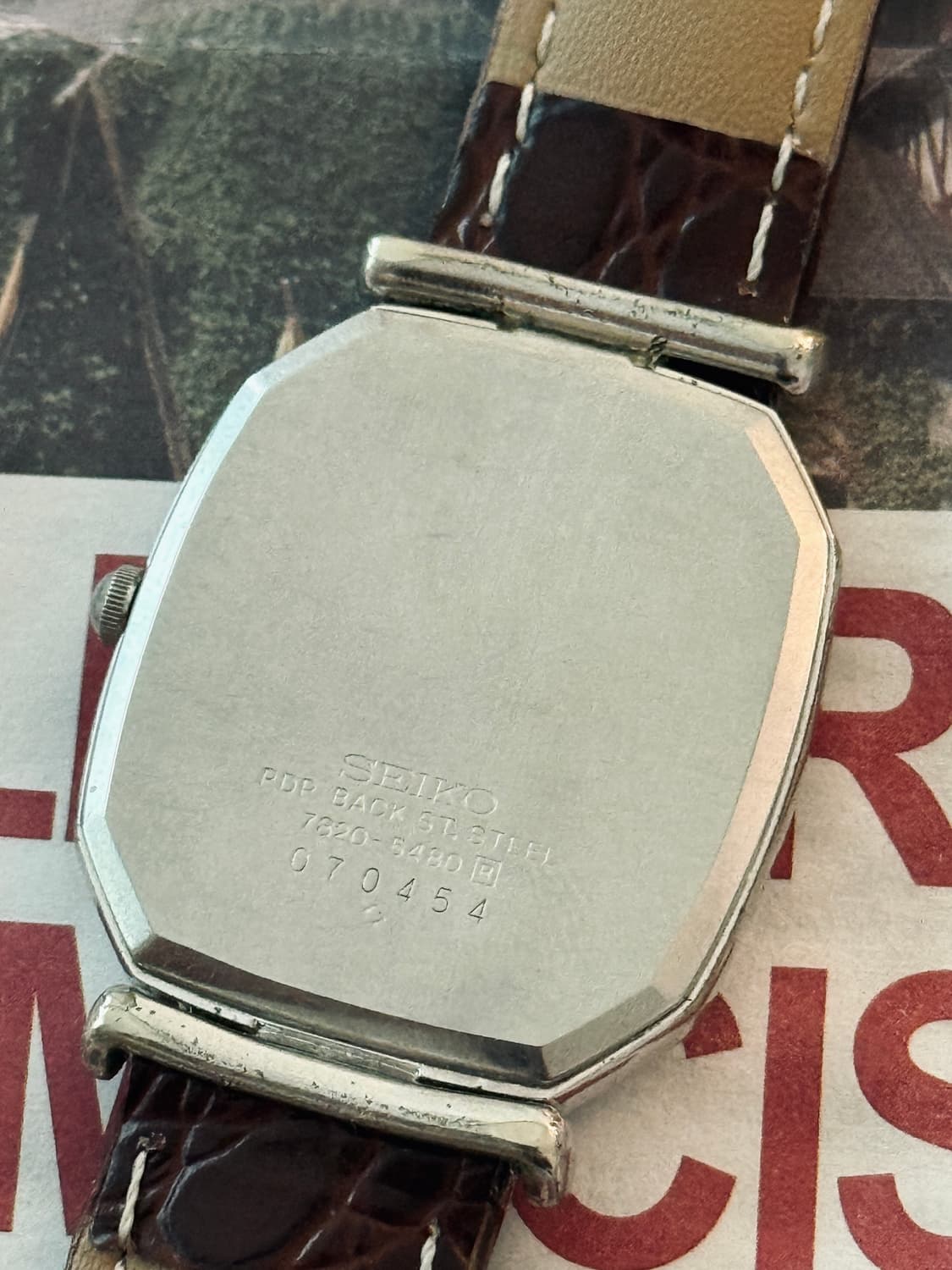 Seiko 세이코 로만 인덱스 스퀘어 쿼츠 상품이미지5