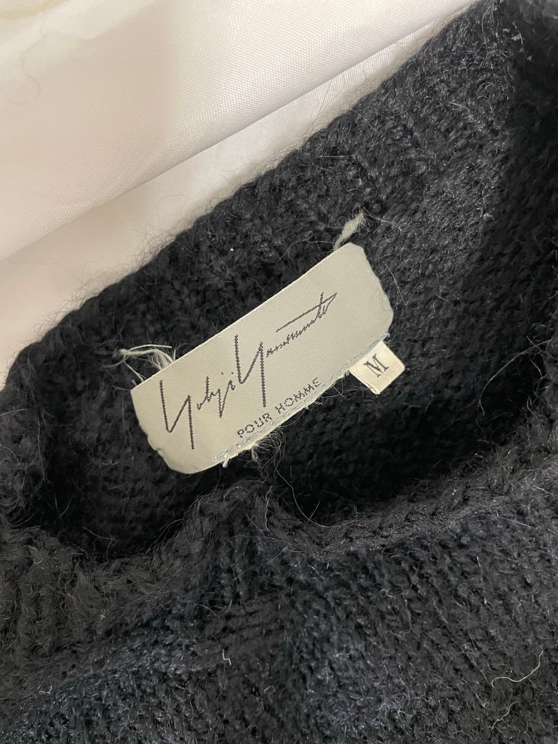 요지 야마모토 1994 a/w 스컬 니트 스웨터 상품이미지3