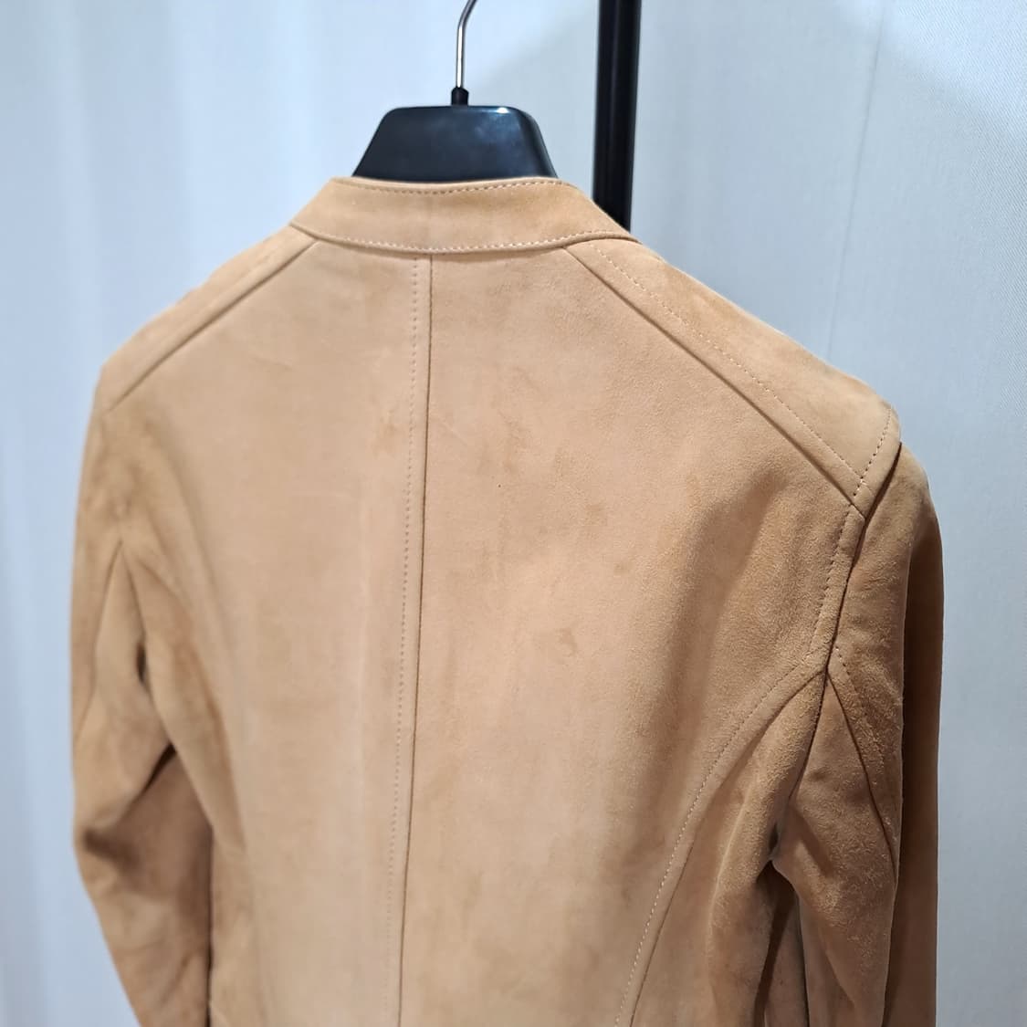 (여성 택포) 마시모두띠 고트스킨 스웨이드 자켓 B607 상품이미지6