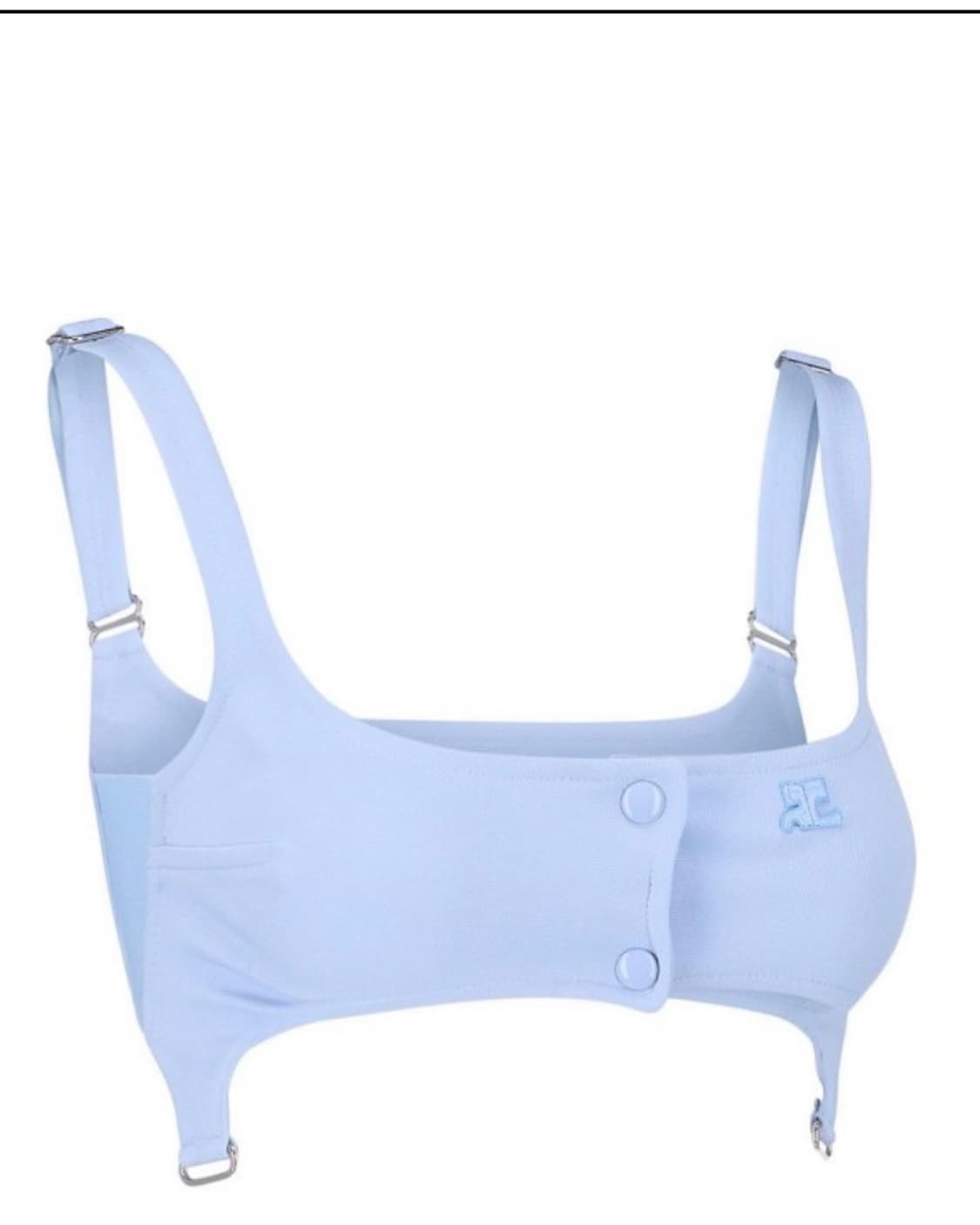 꾸레쥬(Courrèges) 트윌 서스펜더 브라 탑 상품이미지3