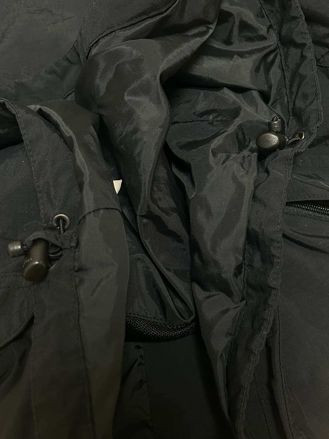 노스페이스 6 포켓 블랙 후드 바람막이 자켓 상품이미지6