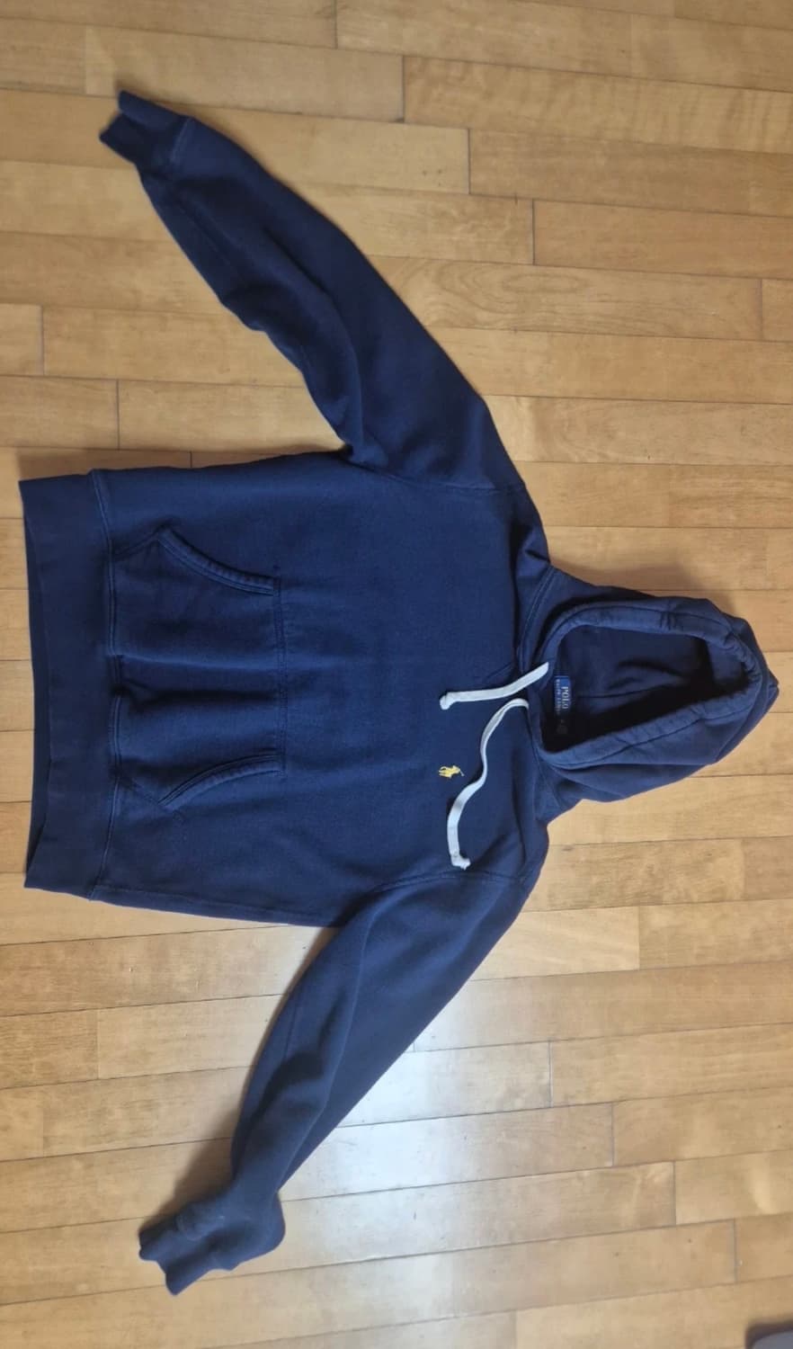 폴로 랄프로렌 네이비 후드티 M 사이즈 남여공용  상품이미지1