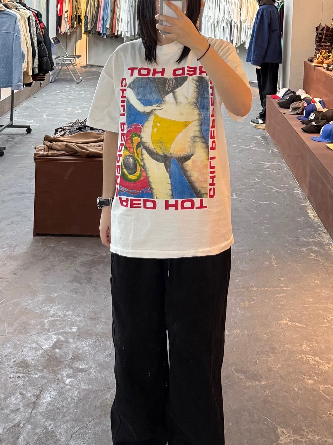 레드핫칠리페퍼스 프린팅 반팔 H1312 상품이미지1