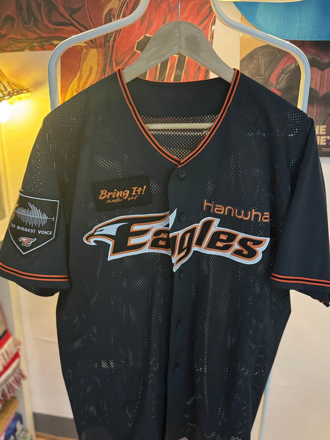 한화이글스 수어캠페인 패치 유니폼 110 상품이미지1