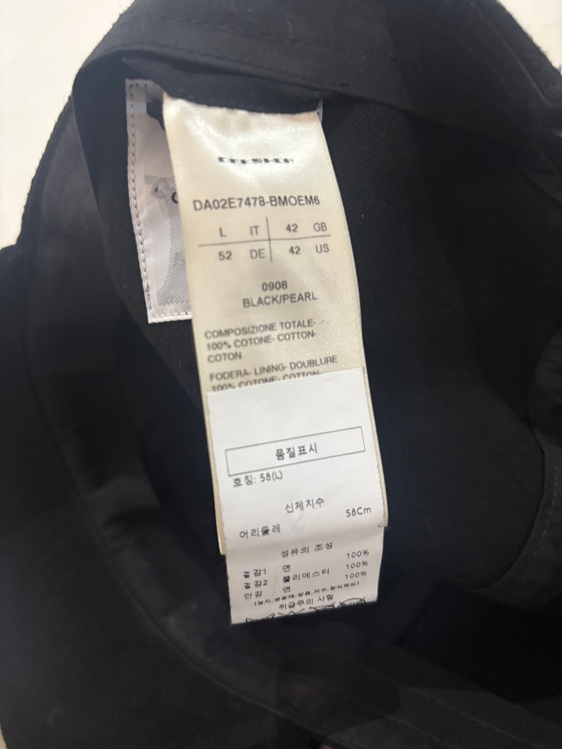 TTF✳️릭오웬스 자수 로고 볼캡 상품이미지8