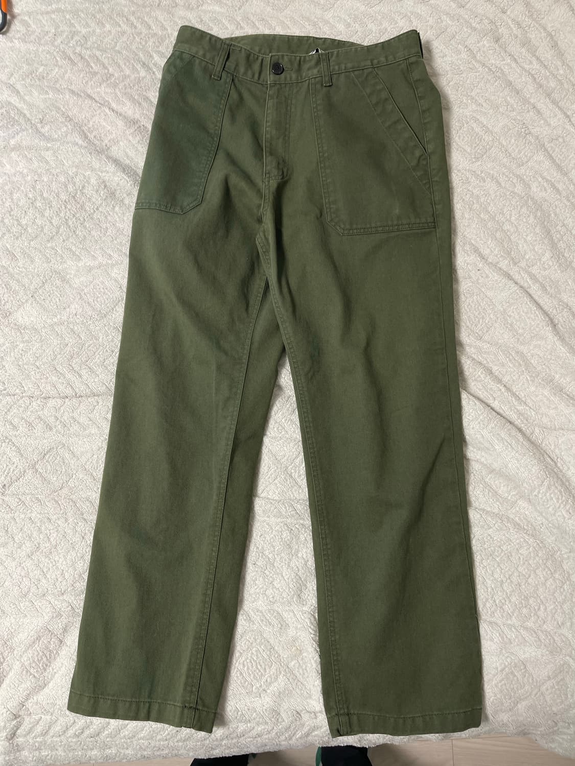 유니폼 브릿지 퍼티그 팬츠 올리브 L(31인치) 상품이미지5