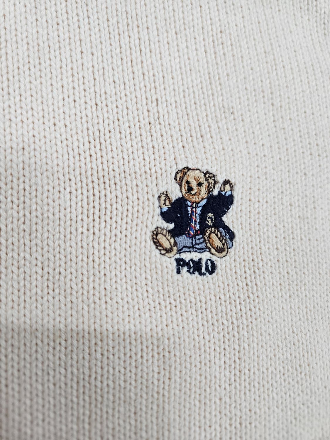 (L) 폴로 베어 코튼 니트 상품이미지3