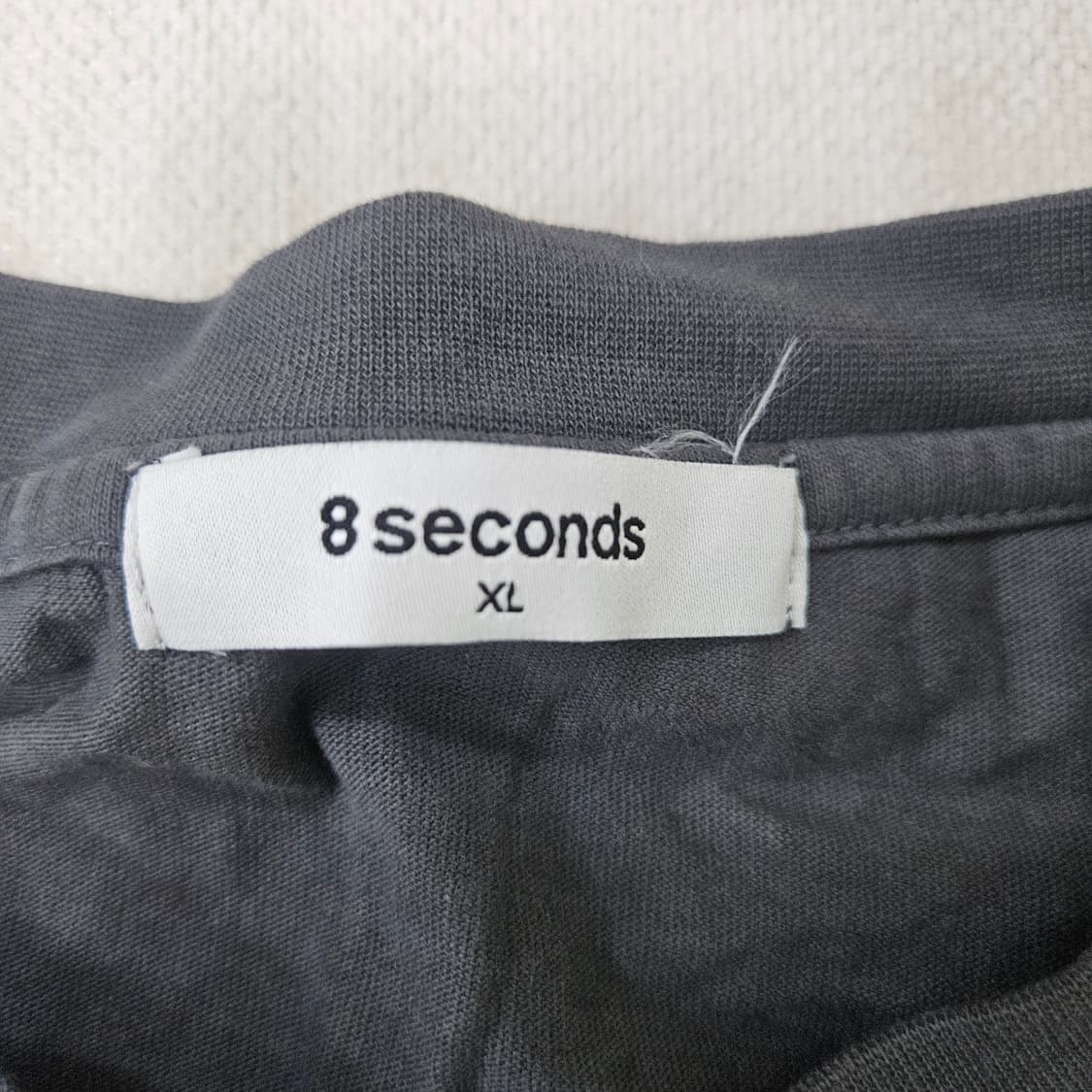 XL 에잇세컨즈 블랙 맨투맨 0309Y 상품이미지3