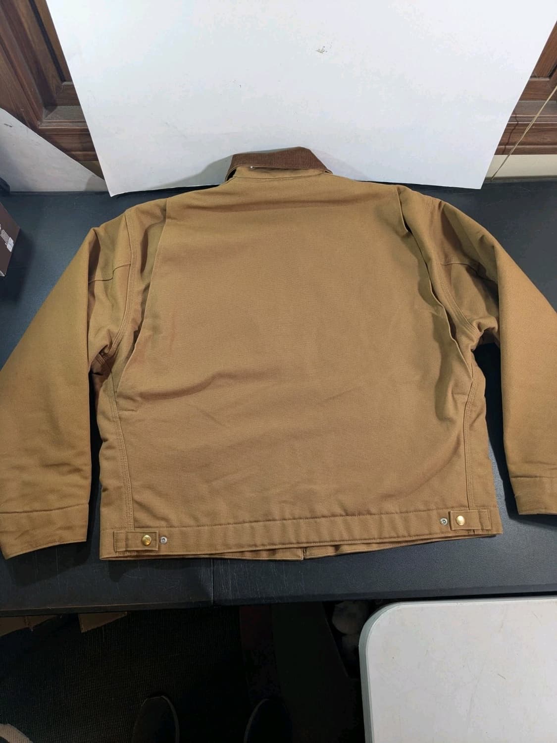 칼하트 J01 디트로이트 커스텀 자켓 브라운 상품이미지6