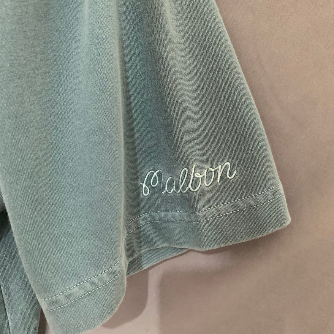 L MALBON 말본 골프 피그먼트 프린팅 반팔티 상품이미지6