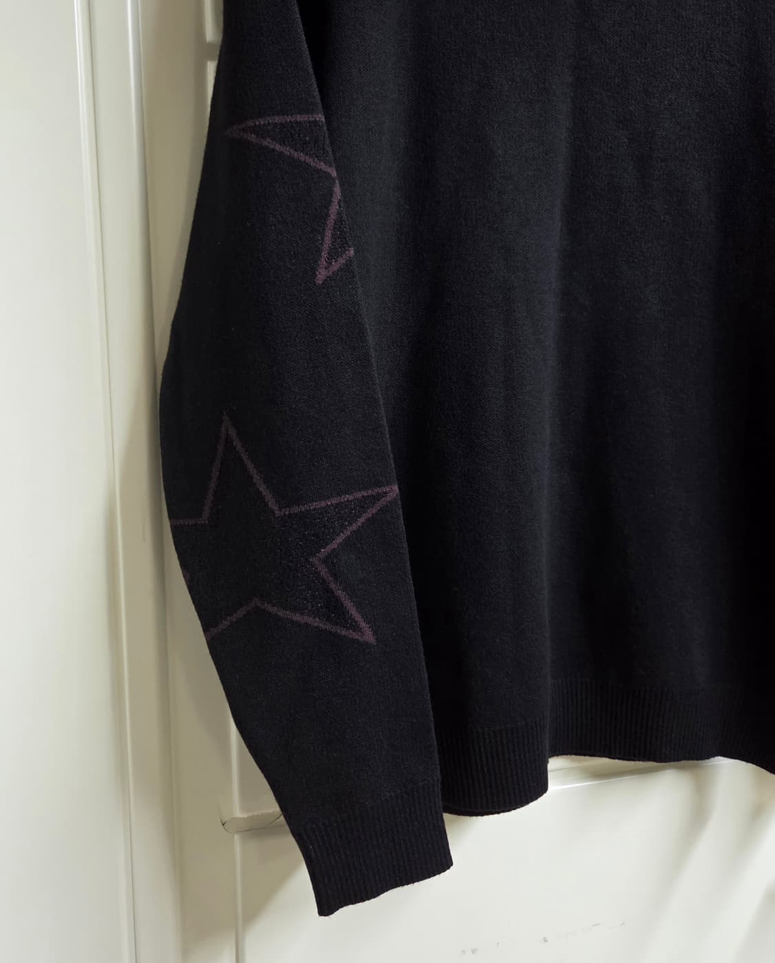 생로랑 블랙 울스웨터 니트 입니다 상품이미지5