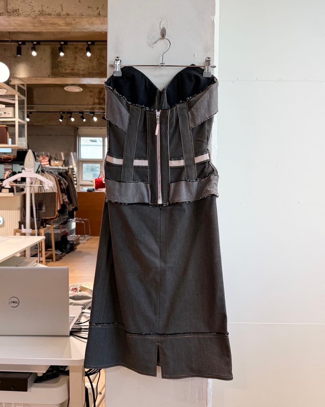 스텔라 매카트니 차콜 데님 원피스  상품이미지5