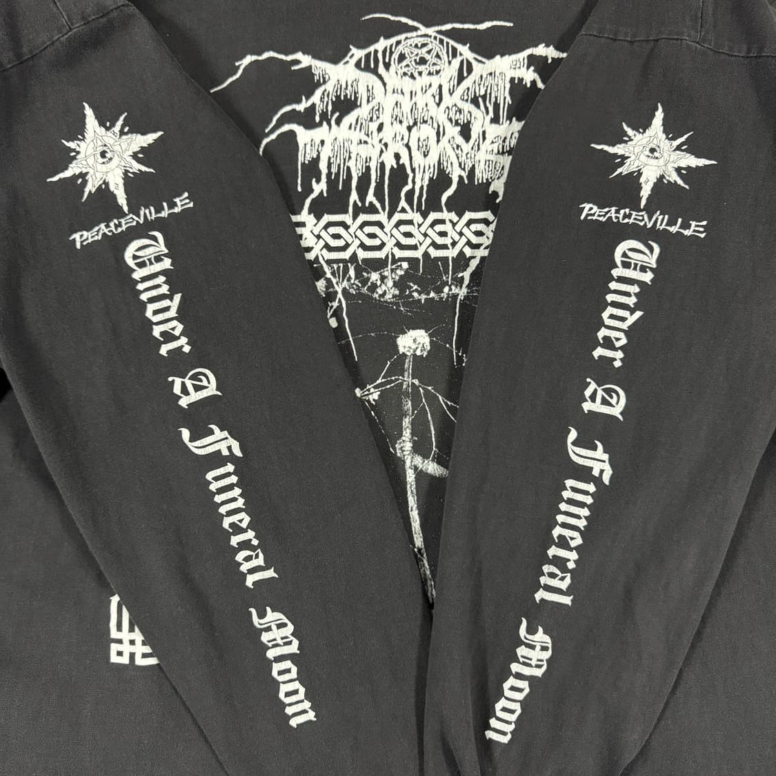 빈티지 90s Dark Throne 다크쓰론 롱슬리브 티셔츠 상품이미지7