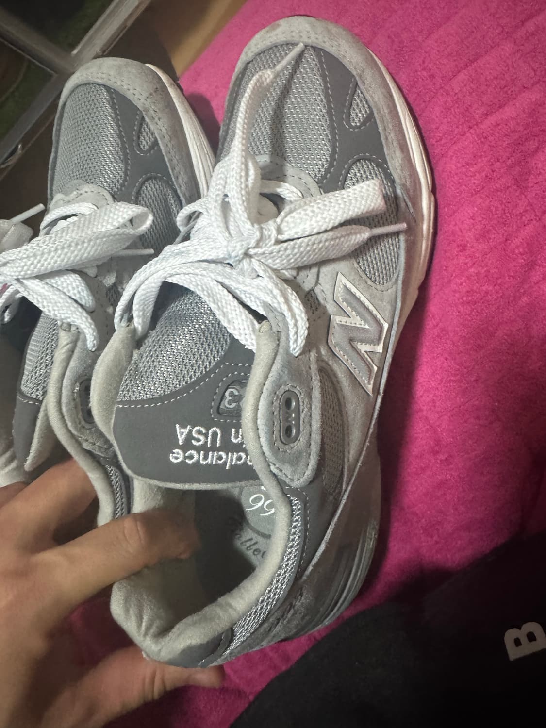 뉴발란스 992 메이드 인 USA 그레이 - D 스탠다드 270사이즈 상품이미지5
