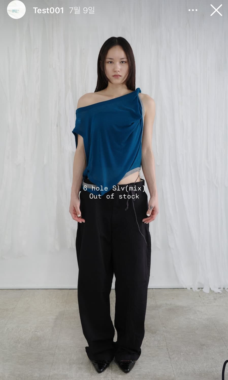 [Punctum.test] 6-hole sleeveless (mix) 상품이미지1
