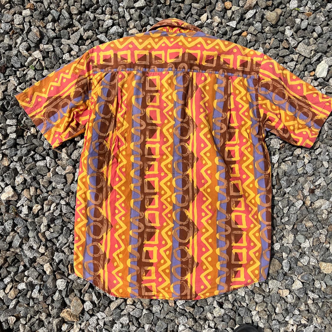 DECO La VISION 패턴 셔츠 (실측확인) 상품이미지5