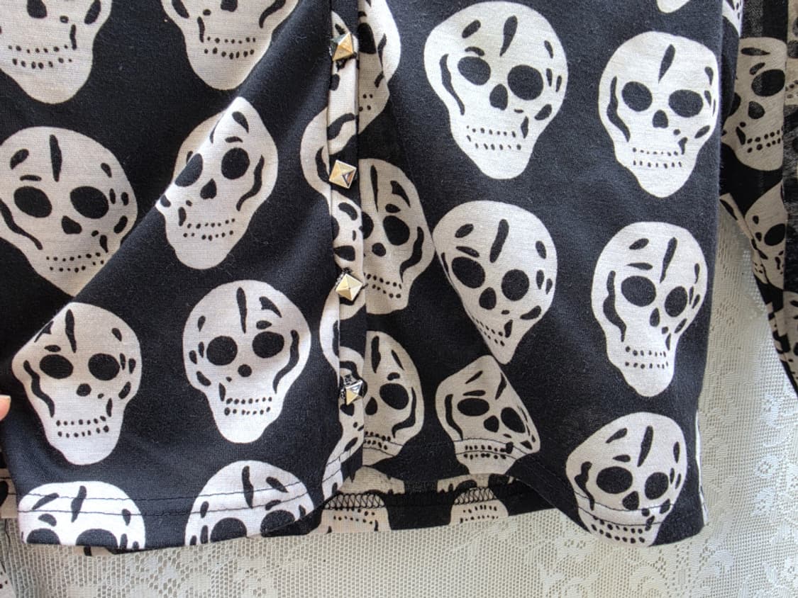 diva soul 펑크 스컬 가디건 상품이미지2