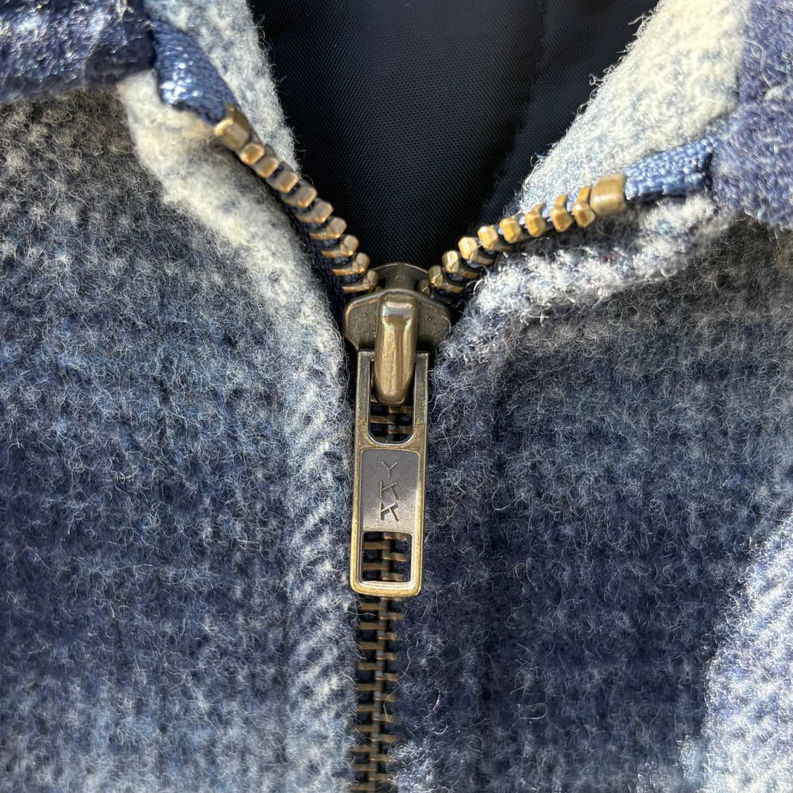 BOBSON 체크 패턴 일제 울 자켓 상품이미지8