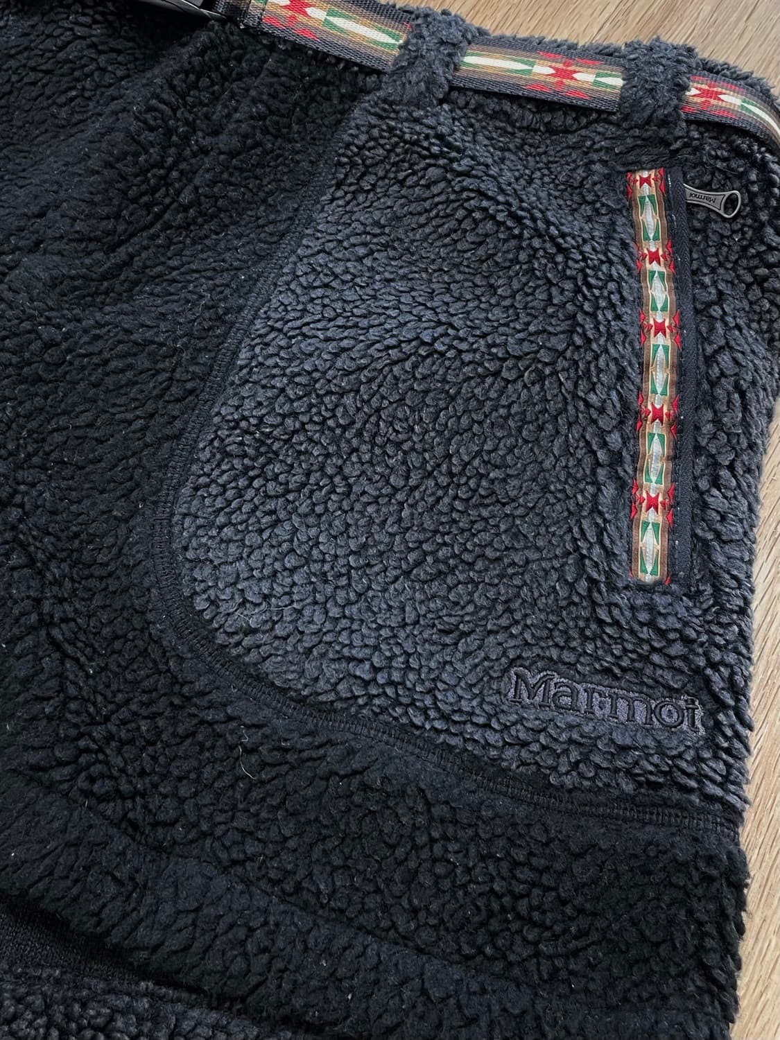 택포) 마모트 아즈텍 투톤 딥파일 뽀글이 후리스 플리스 숏팬츠 반바지 상품이미지2