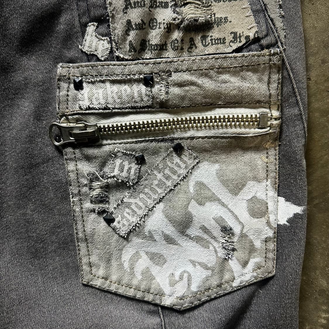patchworked flared jeans (MPH) 상품이미지7