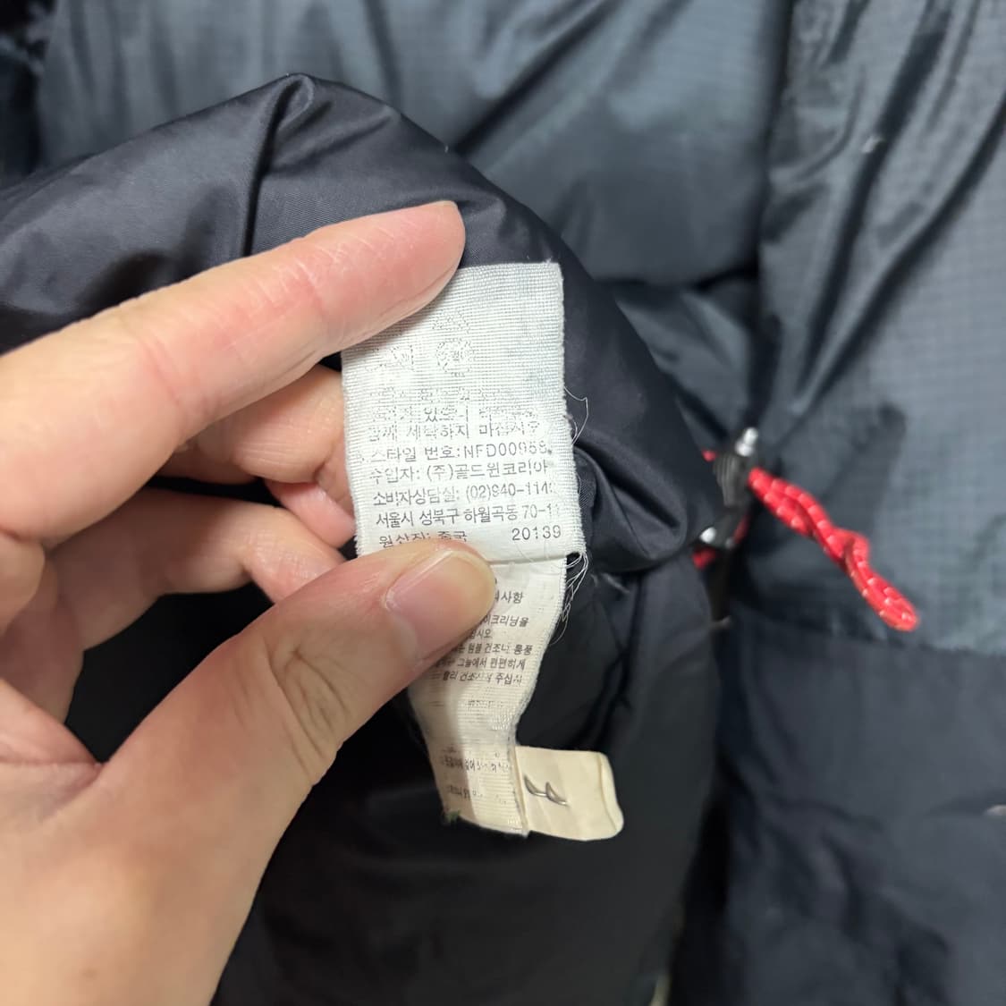 노스페이스 700 써밋 윈드스토퍼 구스다운 패딩 상품이미지4