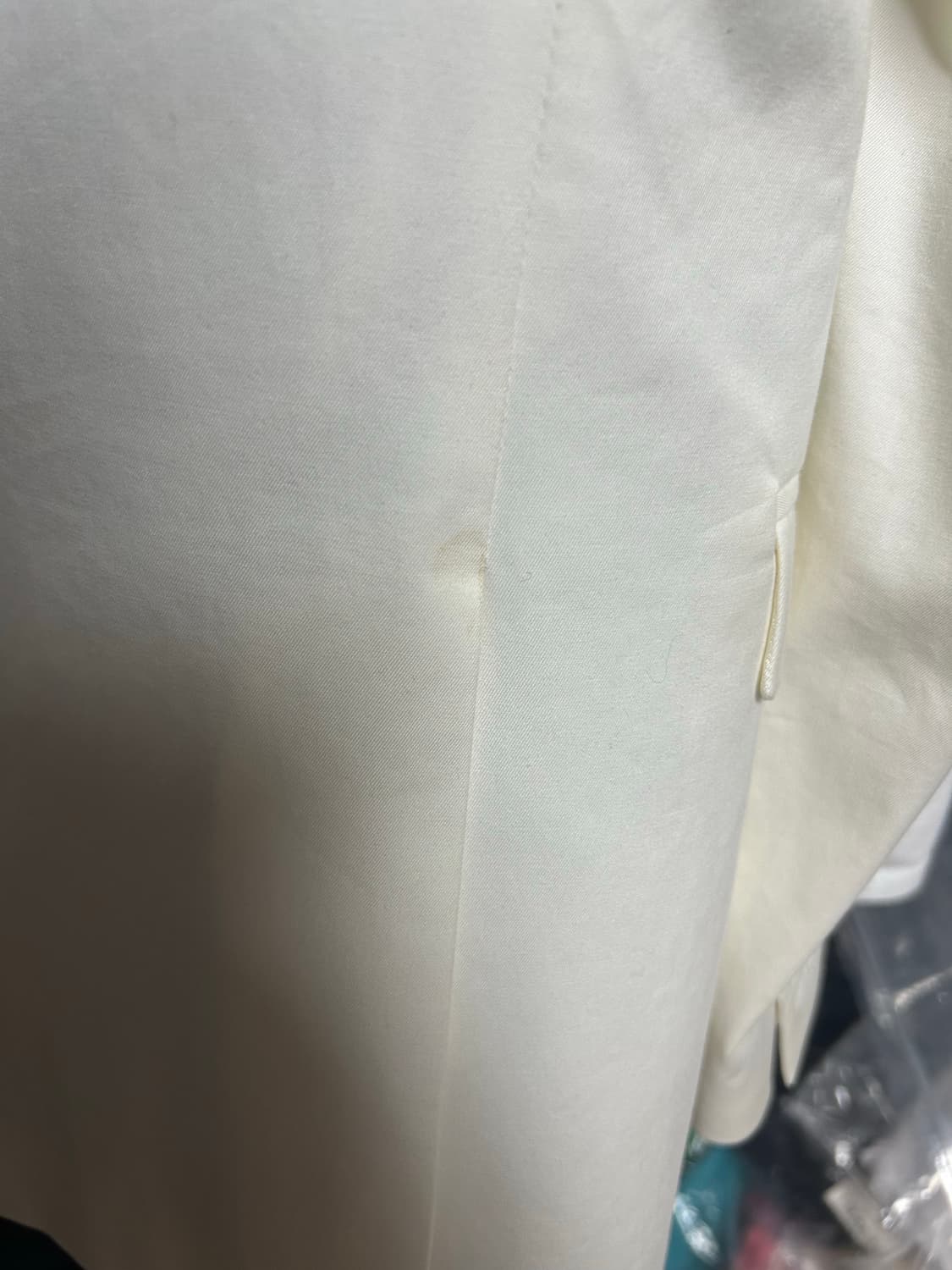 정품 닐바렛 화이트 블레이져 수트 자켓 상품이미지5