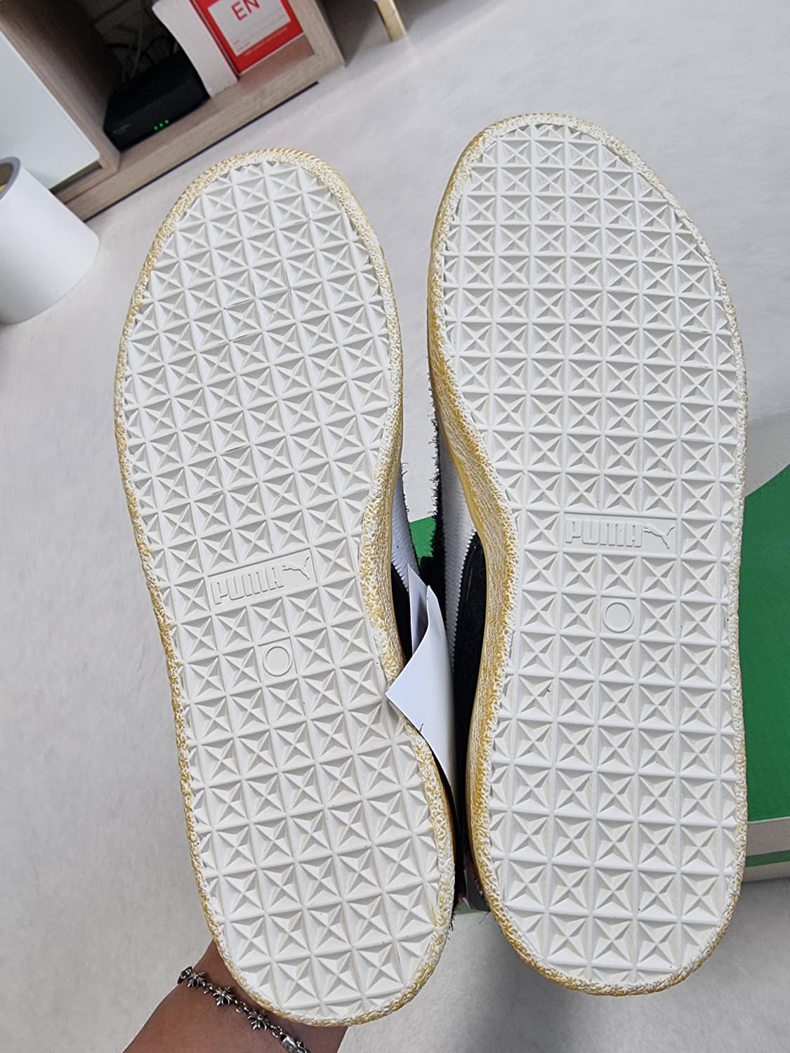 푸마 LMC 스웨이드 빈티지 블랙 280 상품이미지6