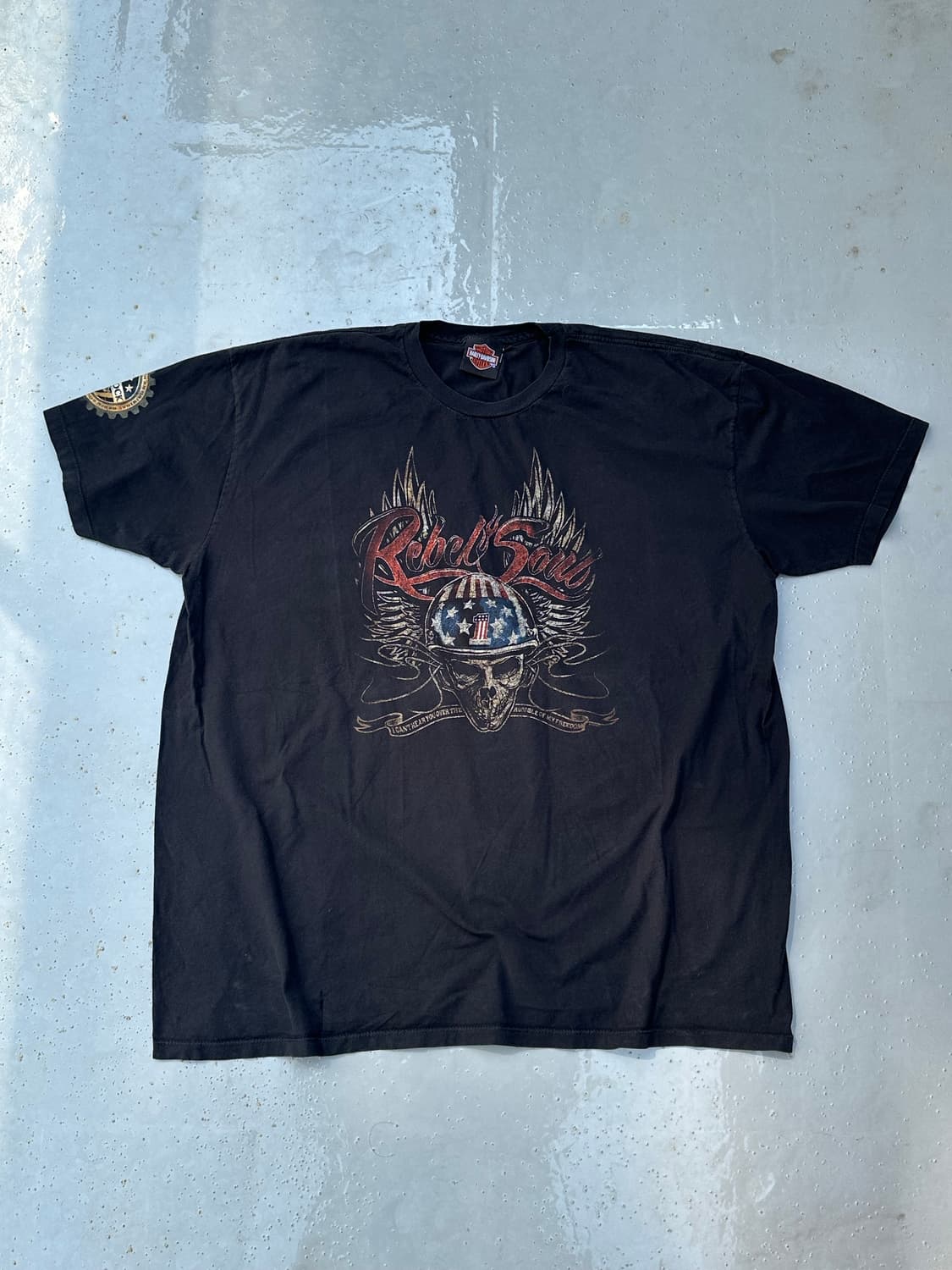 [할리데이비슨] •Rebel Soul Kid Rock Tee 상품이미지1