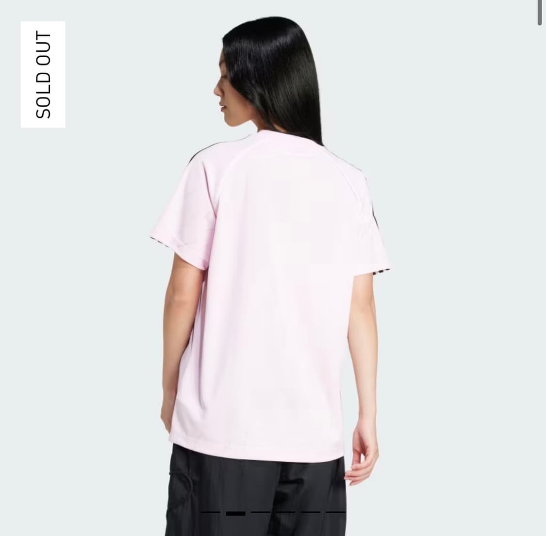 아디다스 반팔 져지 탑 핑크 m 상품이미지2