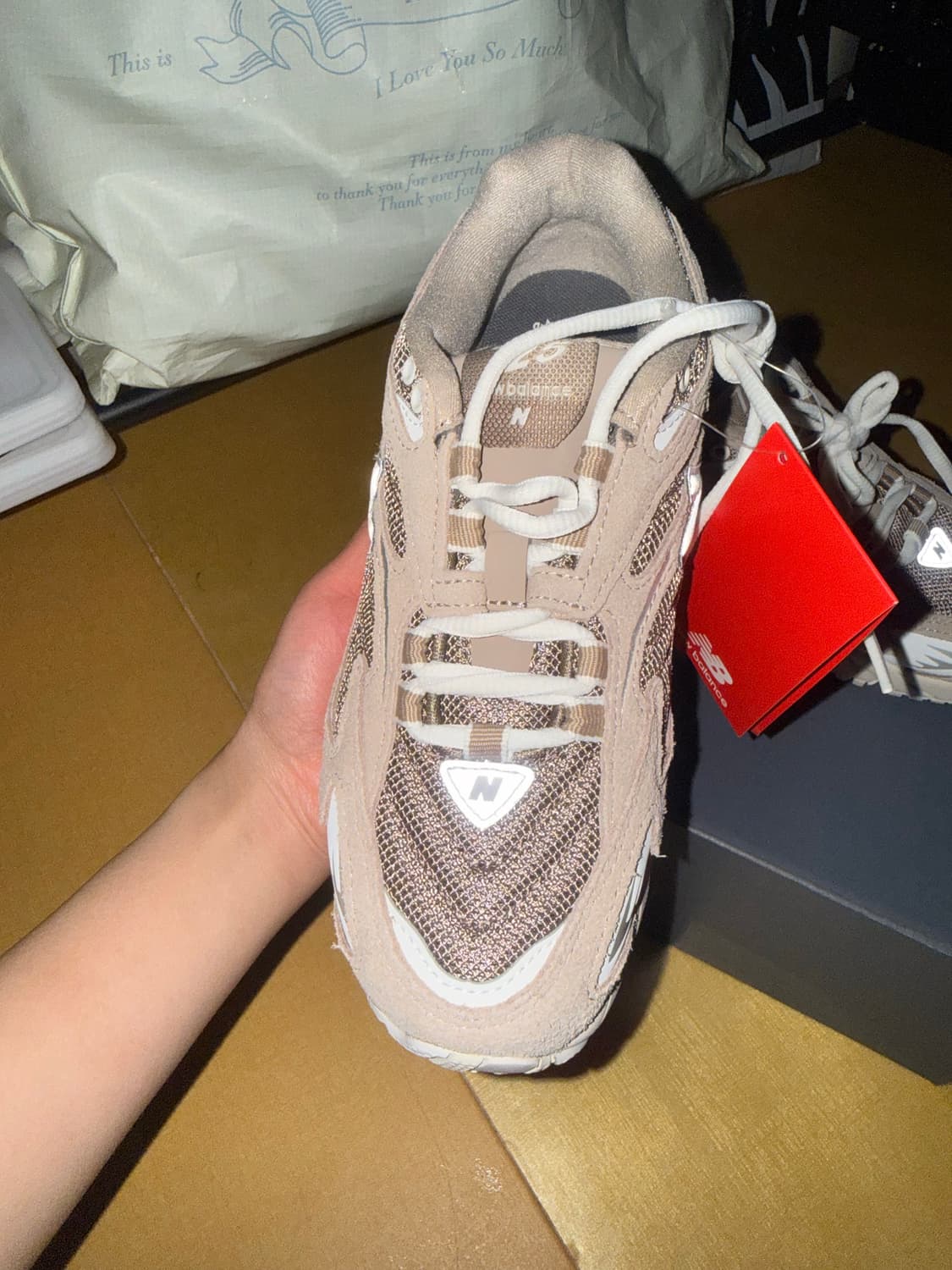 뉴발란스 725 브라운 새상품 판매 (220) 상품이미지4