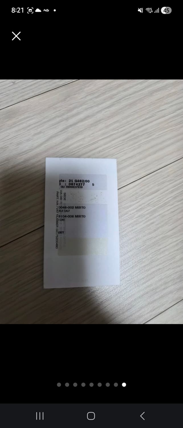 페라가모 체인 숄더앤크로스 네이비 상품이미지9