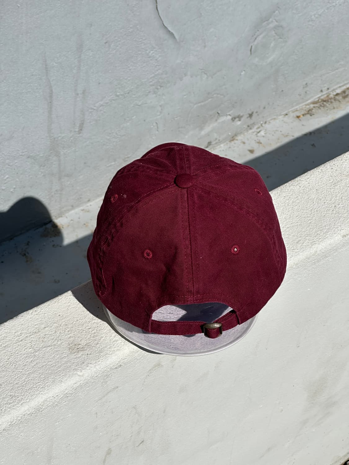 [M] 하버드 로스쿨 버건디 볼캡 모자 상품이미지4