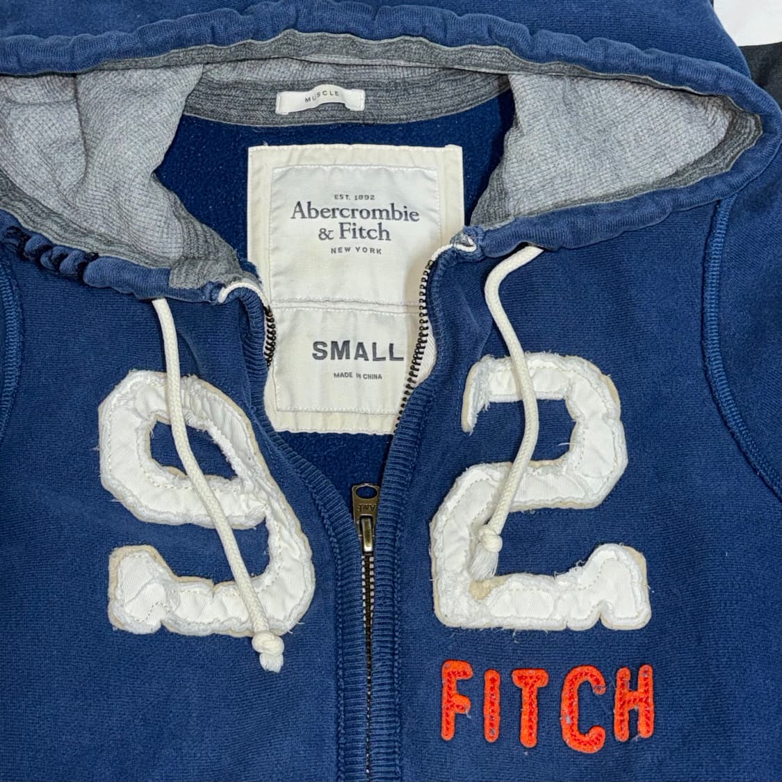 아베크롬비 딱붙 머슬핏 후드집업 상품이미지3